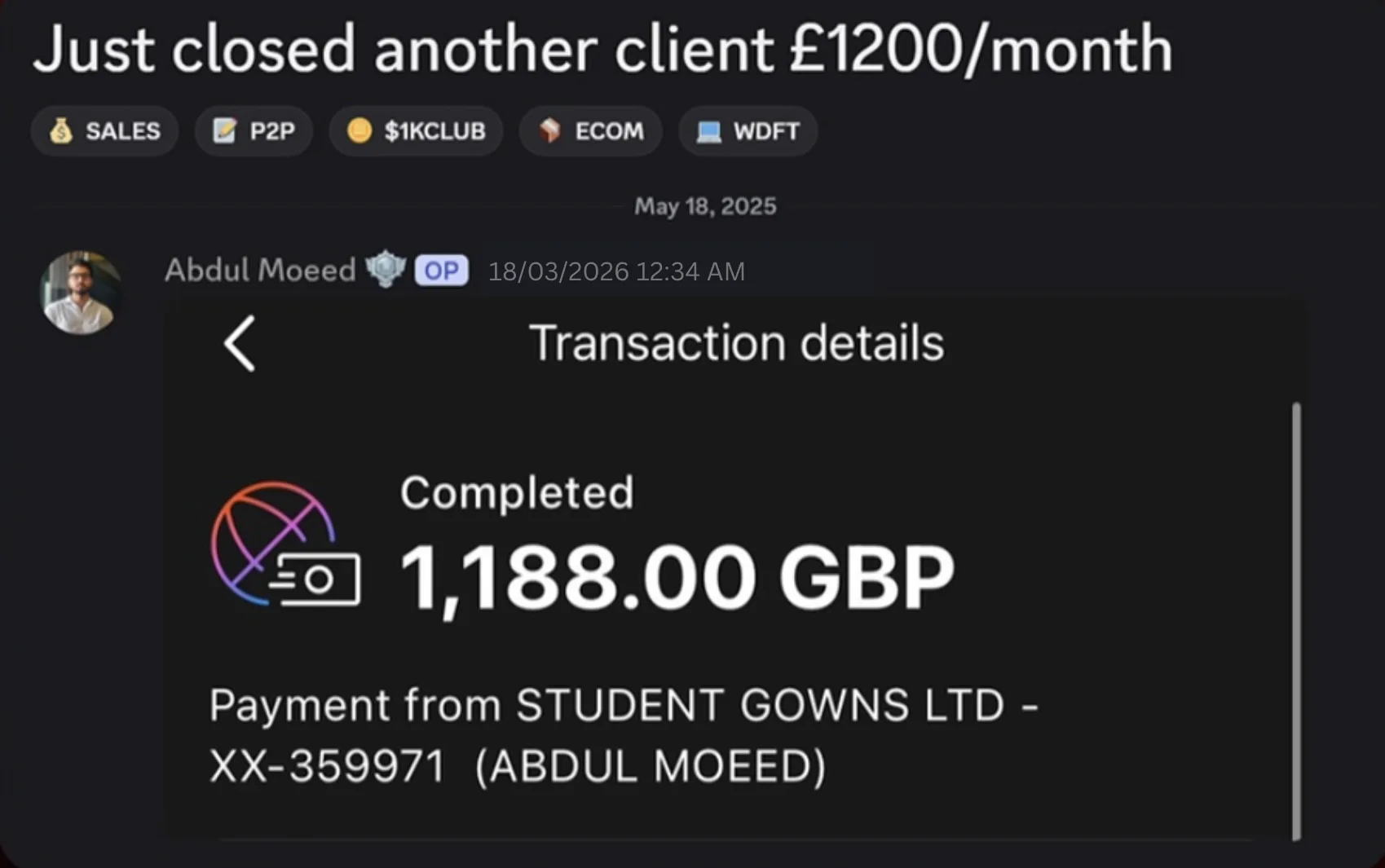 Client win screenshot 23 shared by a Nuvio member